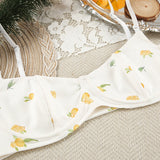 Limon Baskılı 3lü Takım - ÖzgeButik