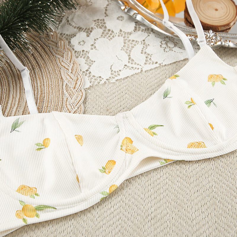 Limon Baskılı 3lü Takım - ÖzgeButik