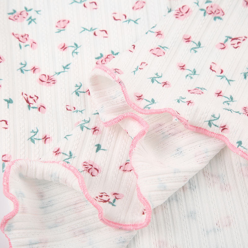 Çiçek Desenli Askılı Tulum - ÖzgeButik