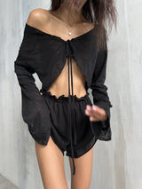 İnce Yazlık Pijama Takımı - ÖzgeButik