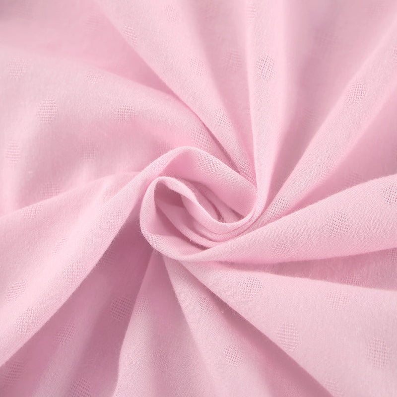 Pembe Rahat Pamuklu Bol Pijama Takımı - ÖzgeButik