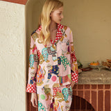 Leopar Desenli Sevimli Pijama Takımı - ÖzgeButik